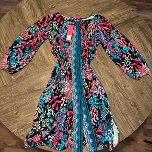 NWT Lily Pulizter Shae Knee Length Dress Size S